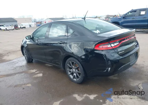 2016 Dodge Dart Sxt Sport Rallye из США, поврежденный, VIN 1C3CDFFAXGD822509